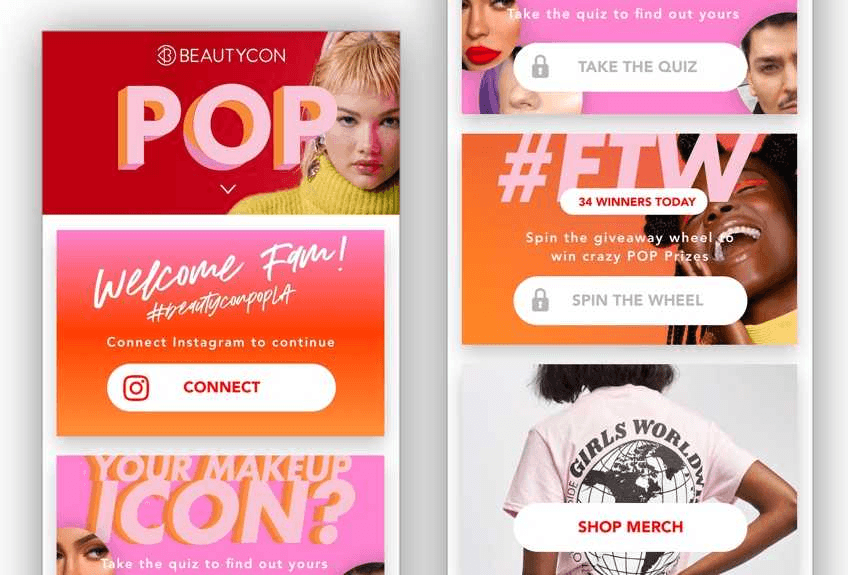 BeautyCon Contest Web Application