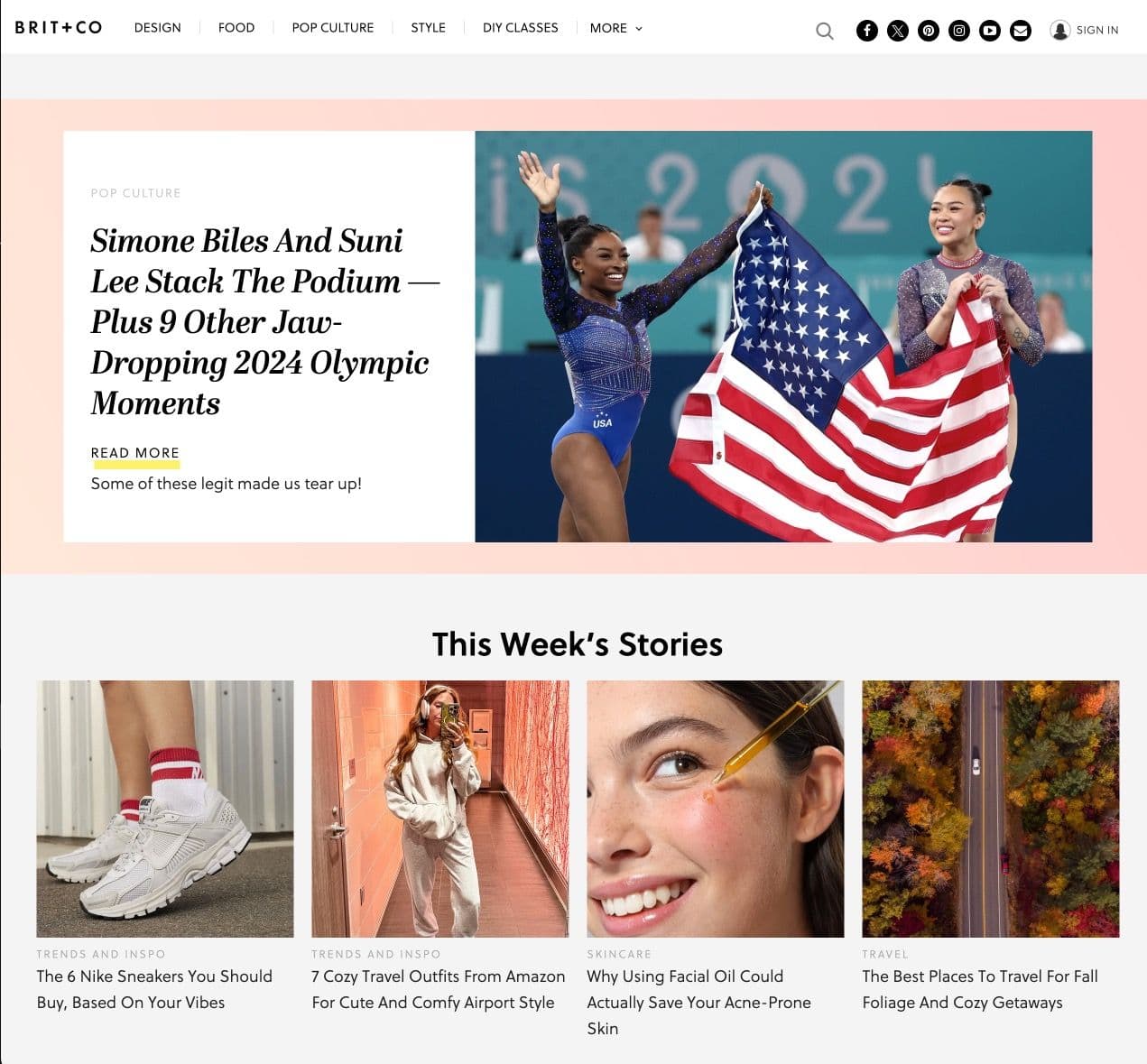 Brit + Co Website Shop