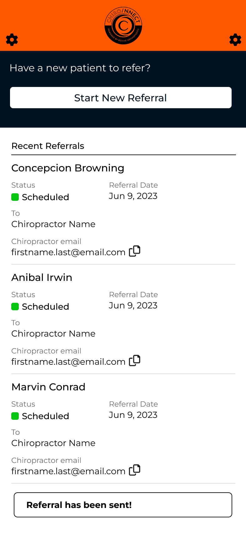 ReVive Orthopedics Web Application