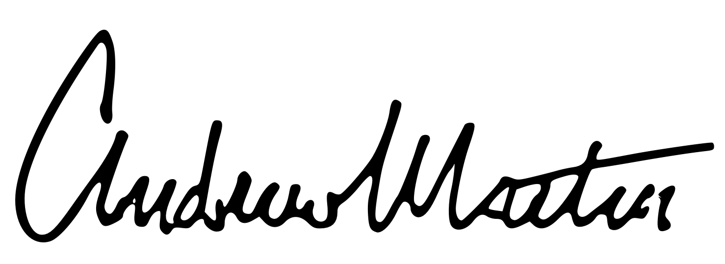 Andrew Martin signature